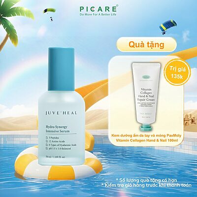 Tinh chất dưỡng sáng da cấp ẩm hỗ trợ phục hồi Juve'Heal Hydro Synergy Intensive Serum 50ml
