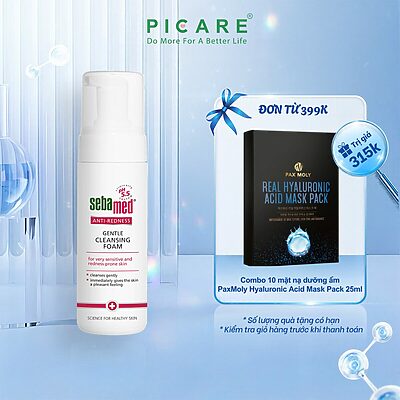 Sữa Rửa Mặt Sebamed Anti-Redness Gentle Cleansing Foam 150ml