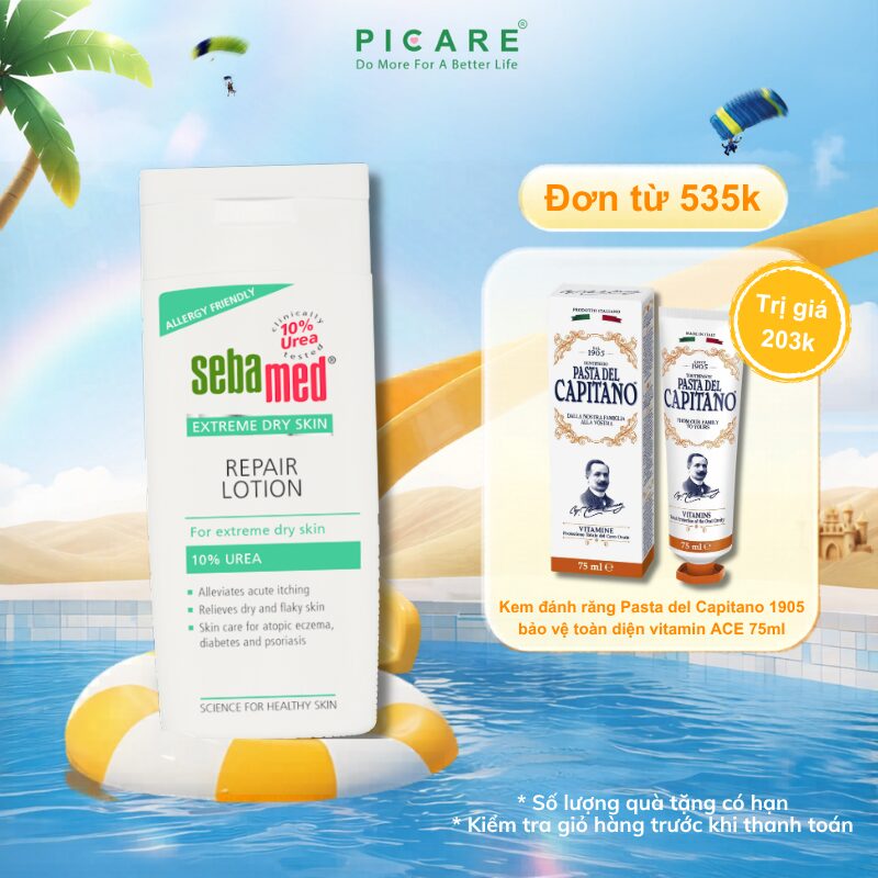 Sữa Dưỡng Thể Sebamed Extreme Dry Skin Repair Lotion 10% Urea 200ml