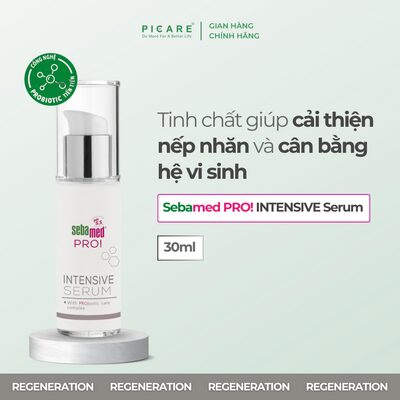 Tinh chất giúp cải thiện nếp nhăn và cân bằng hệ vi sinh Sebamed PRO! Intensive Serum 30ml