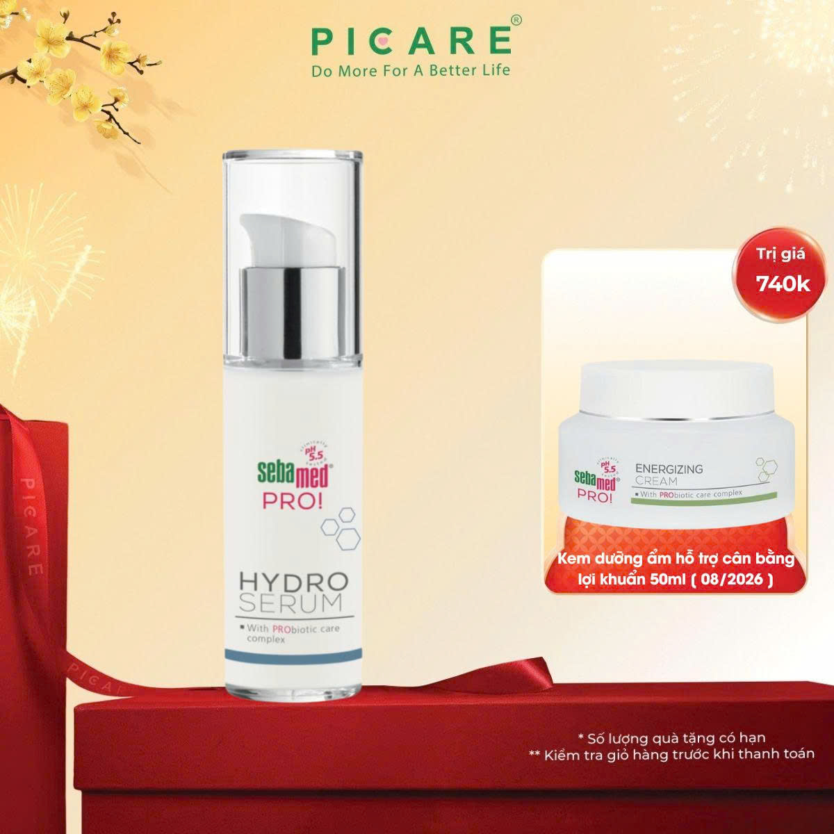 [ 10/2026 ] Tinh chất làm sáng, dưỡng ẩm và cân bằng hệ vi sinh Sebamed PRO! Hydro Serum 30ml