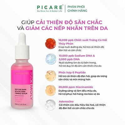 Alternative view of Tinh chất giúp cải thiện độ săn chắc và giảm nếp nhăn trên da Pax Moly Peptide PDRN Revitalizing Firming Serum 30ml