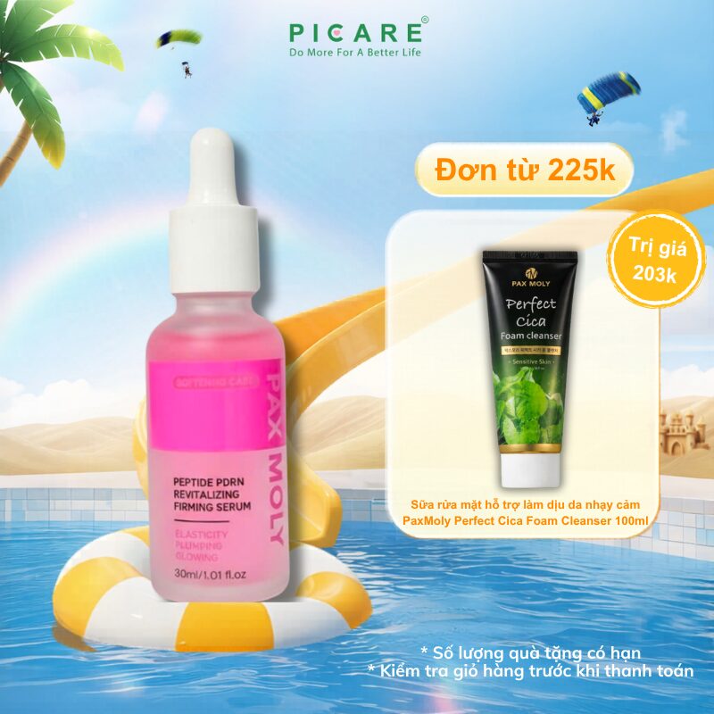 Tinh chất giúp cải thiện độ săn chắc và giảm nếp nhăn trên da PaxMoly Peptide PDRN Revitalizing Firming Serum 30ml