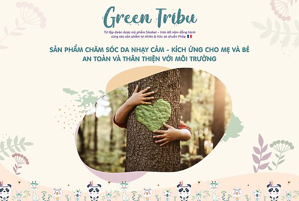Green Tribu thương hiệu mỹ phẩm organic từ Pháp