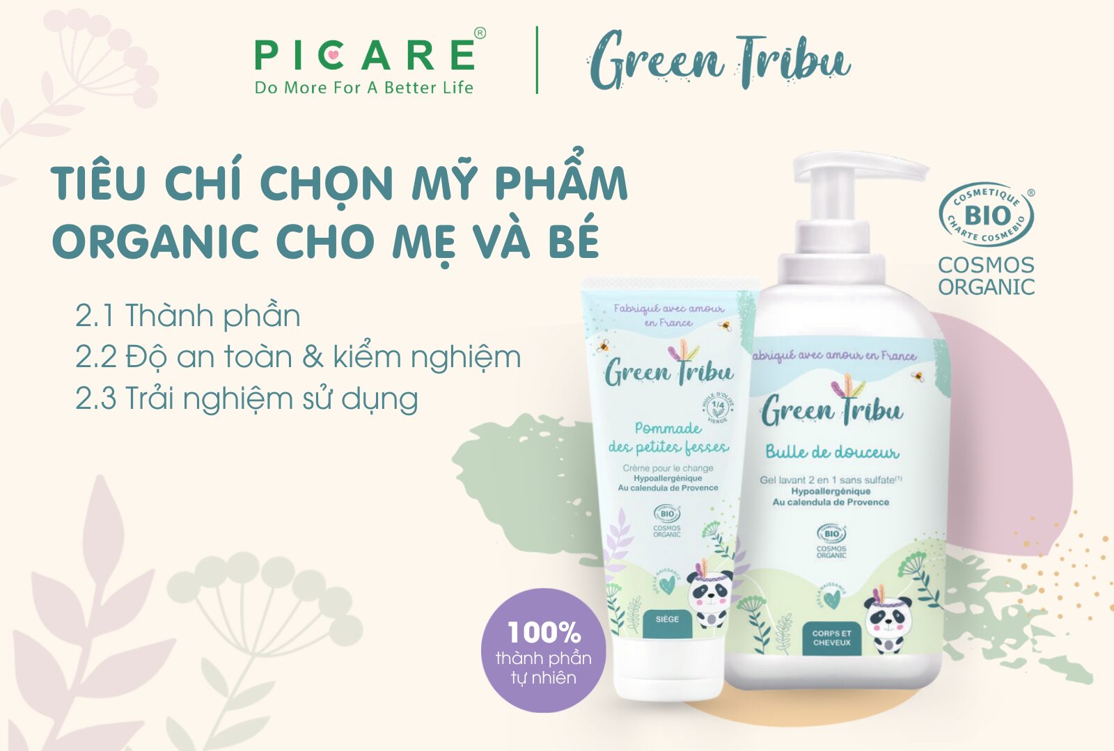 Green Tribu - Mỹ phẩm Organic chuẩn Pháp cho mẹ và bé