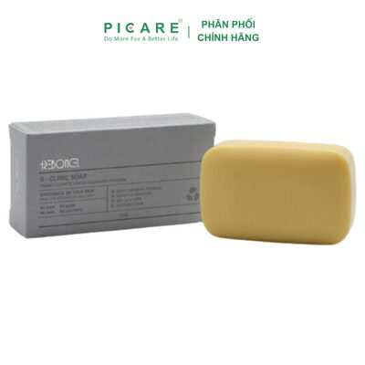 Xà phòng làm giảm mụn sáng da dùng cho mặt và toàn thân Reboncel S-Clinic Soap 100g