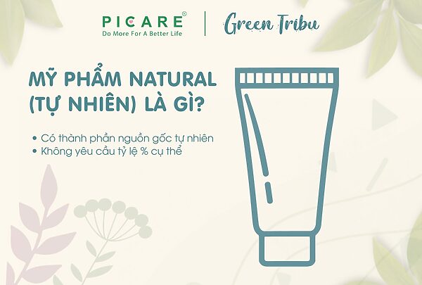 Phân biệt mỹ phẩm organic (hữu cơ) và mỹ phẩm natural (tự nhiên) 