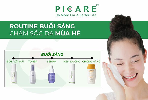 Picare Vietnam_Bí quyết chăm sóc da mùa hè