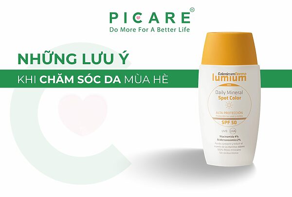 Picare Vietnam_Bí quyết chăm sóc da mùa hè
