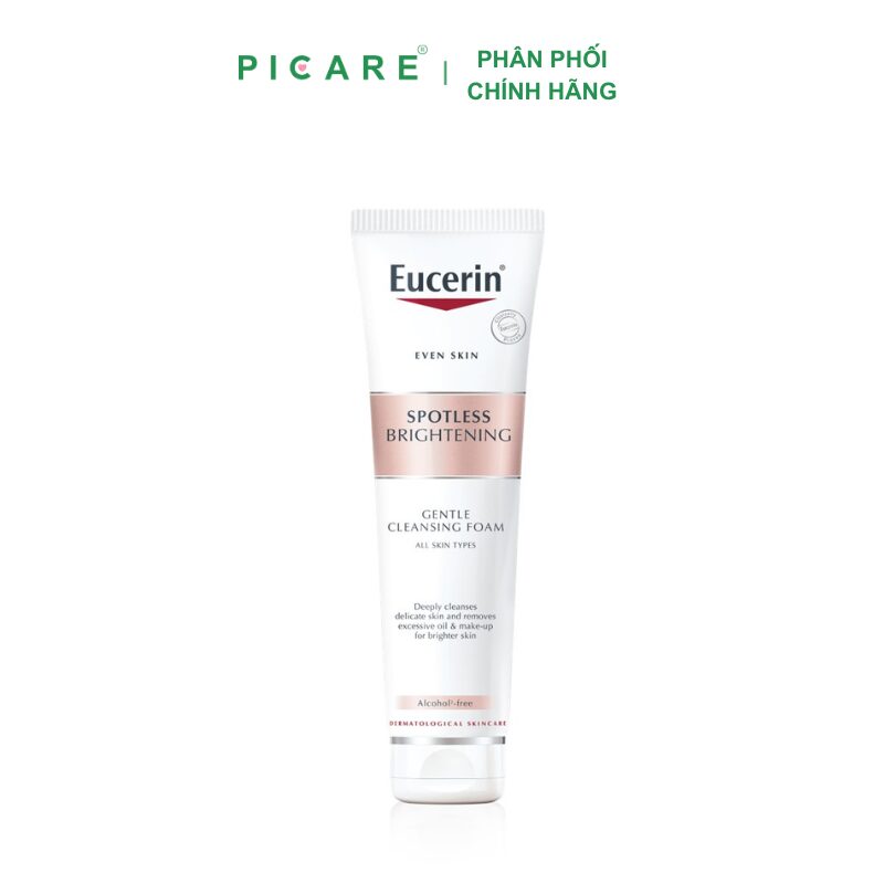 Sữa rửa mặt trắng da Eucerin Spotless Brightening Gentle Cleansing Foam 50g