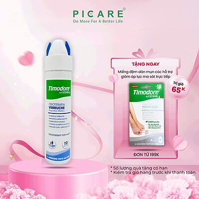 Áp lạnh loại bỏ vết chai, mụn cóc Timodore Veruche Crioterapia - 75ml