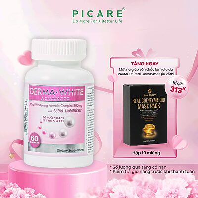 Viên uống hỗ trợ trắng da Derma White Advance 60 viên