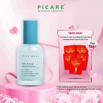 Tinh chất dưỡng sáng da cấp ẩm hỗ trợ phục hồi Juve'Heal Hydro Synergy Intensive Serum 50ml