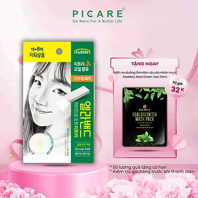 Miếng Dán Hỗ Trợ Điều Trị Mụn Elaband Hydro Dot Tea Tree ( 23 miếng)