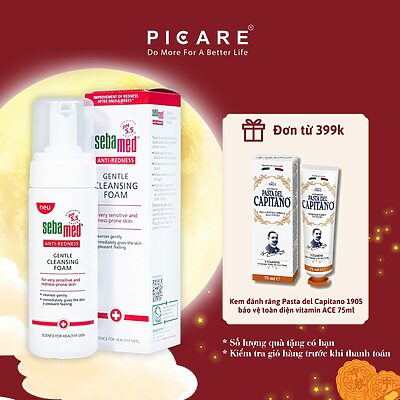 Sữa Rửa Mặt Sebamed Anti-Redness Gentle Cleansing Foam 150ml