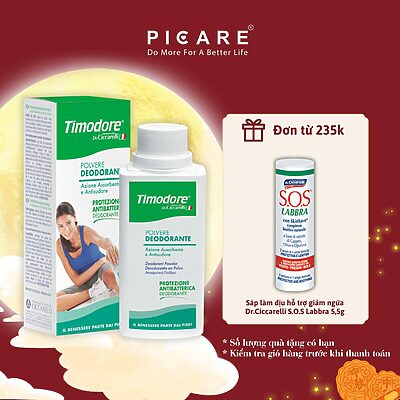 Phấn khử mùi chân và giày - Timodore Deodorant Powder 75g