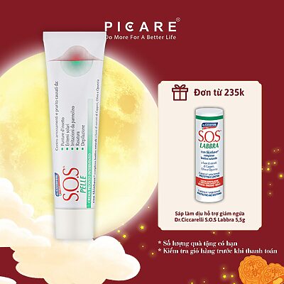 S.O.S. PELLE SKIN RESCUE CREAM KEM LÀM DỊU, GIẢM KÍCH ỨNG DA 75ML