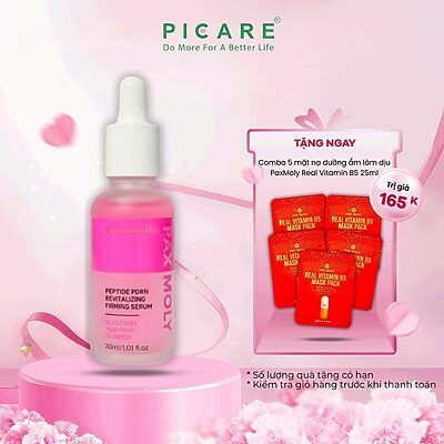 Tinh chất giúp cải thiện độ săn chắc và giảm nếp nhăn trên da PaxMoly Peptide PDRN Revitalizing Firming Serum 30ml