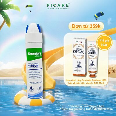 Áp lạnh loại bỏ vết chai, mụn cóc Timodore Veruche Crioterapia - 75ml