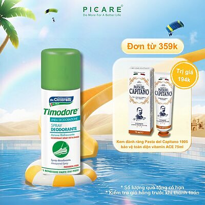 Xịt Khử Mùi Chân & Giày Dr. Ciccarelli Timodore Deodorant Spray 150 ml