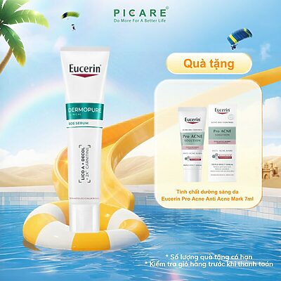 Tinh chất dưỡng giúp cho da mụn Eucerin Dermopure Clinical SOS Serum 40ml