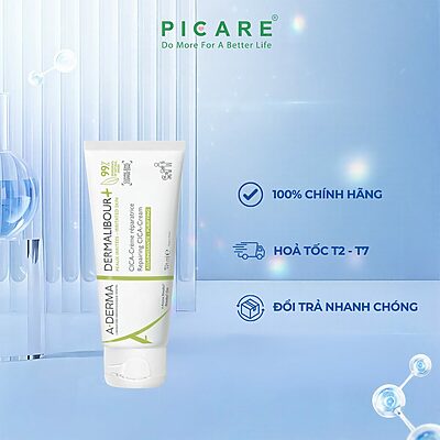 Kem Làm Dịu Và Phục Hồi Da Kích Ứng A-Derma Dermalibour+ Repairing Cream 50ml