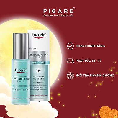 Tinh Chất Cấp Ẩm Ngăn Ngừa Lão Hóa Eucerin Hyaluron-Filler Moisture Booster 30ml