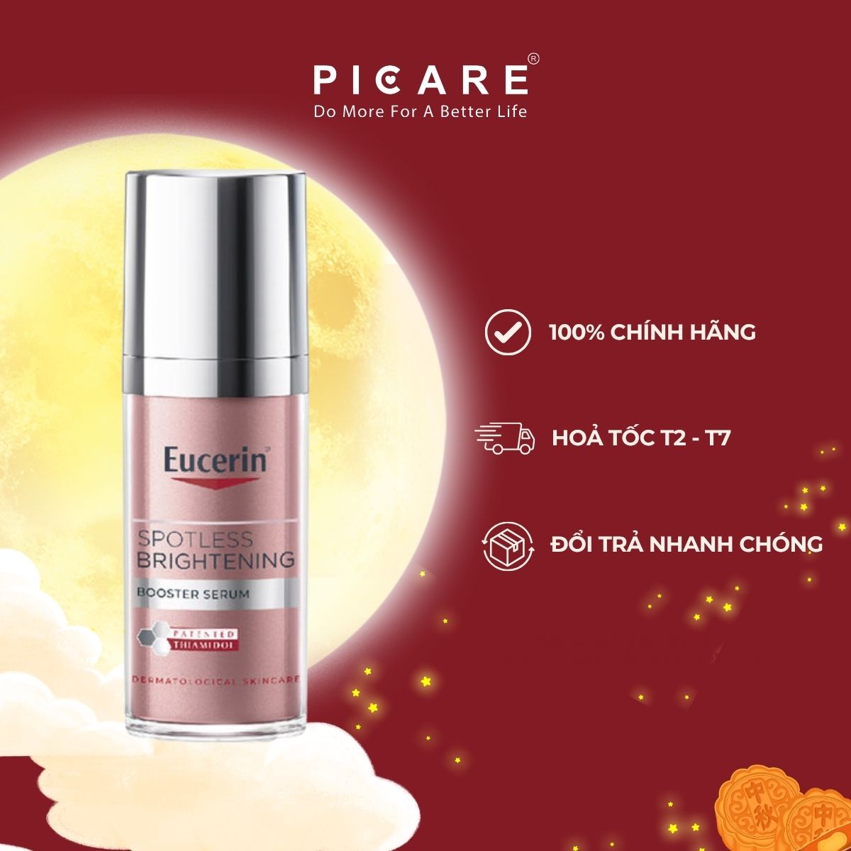 Tinh Chất Giảm Thâm Nám & Dưỡng Sáng Eucerin Spotless Brightening Booster Serum 30ml
