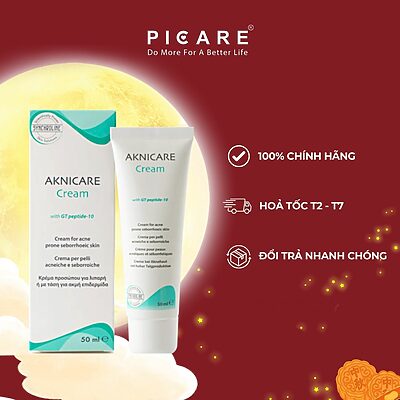 Kem Kiểm Soát Nhờn & Giữ Ẩm Cho Da Mụn Aknicare Cream 50ml