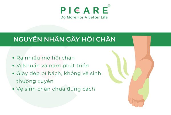 Cách trị hôi chân tại nhà hiệu quả 2026