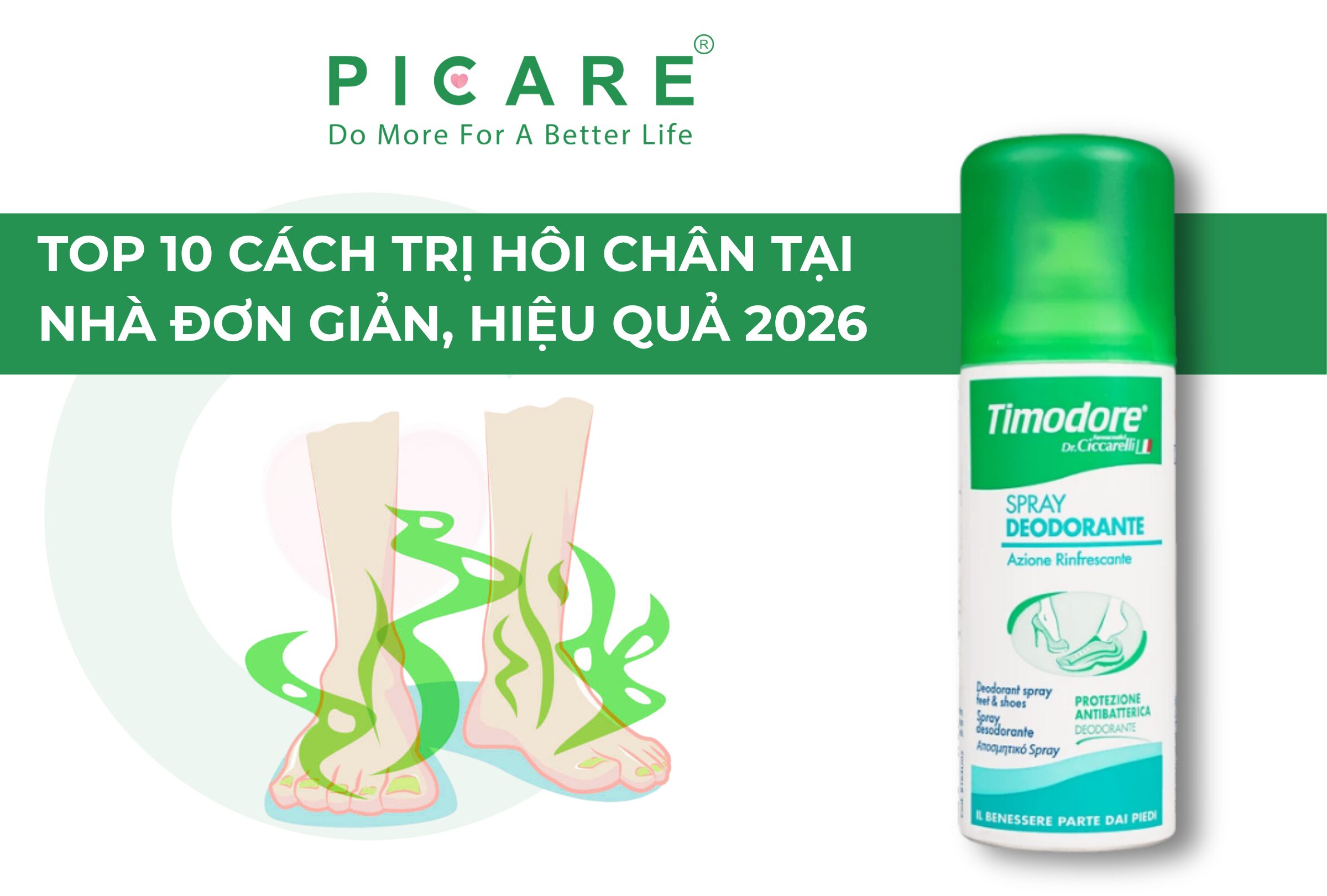 Cách trị hôi chân tại nhà hiệu quả 2026