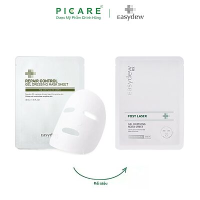 Alternative view of Mặt nạ cấp ẩm phục hồi dành cho da nhạy cảm da sau laser Easydew RX Post Laser Gel Dessing Mask Sheet 38ml hộp/ 5 miếng