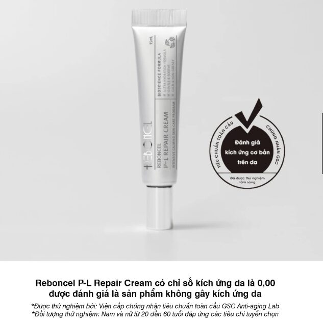 Kem phục hồi da chuyên biệt - Reboncel P-L Repair Cream - Tuýp 15g