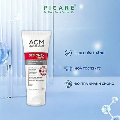 Kem Dưỡng Ẩm Dành Cho Da Mụn ACM Sebionex Hydra Repair Cream 40ml