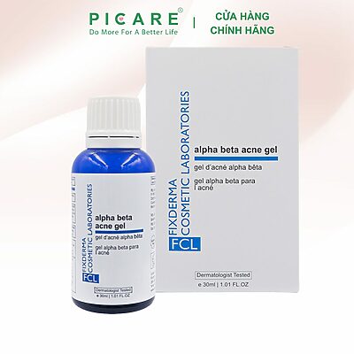 Gel Chăm Sóc Dành Da Dầu Mụn, Hạn Chế Mụn Phát Triển FCL Alpha-Beta Acne Gel 30ml