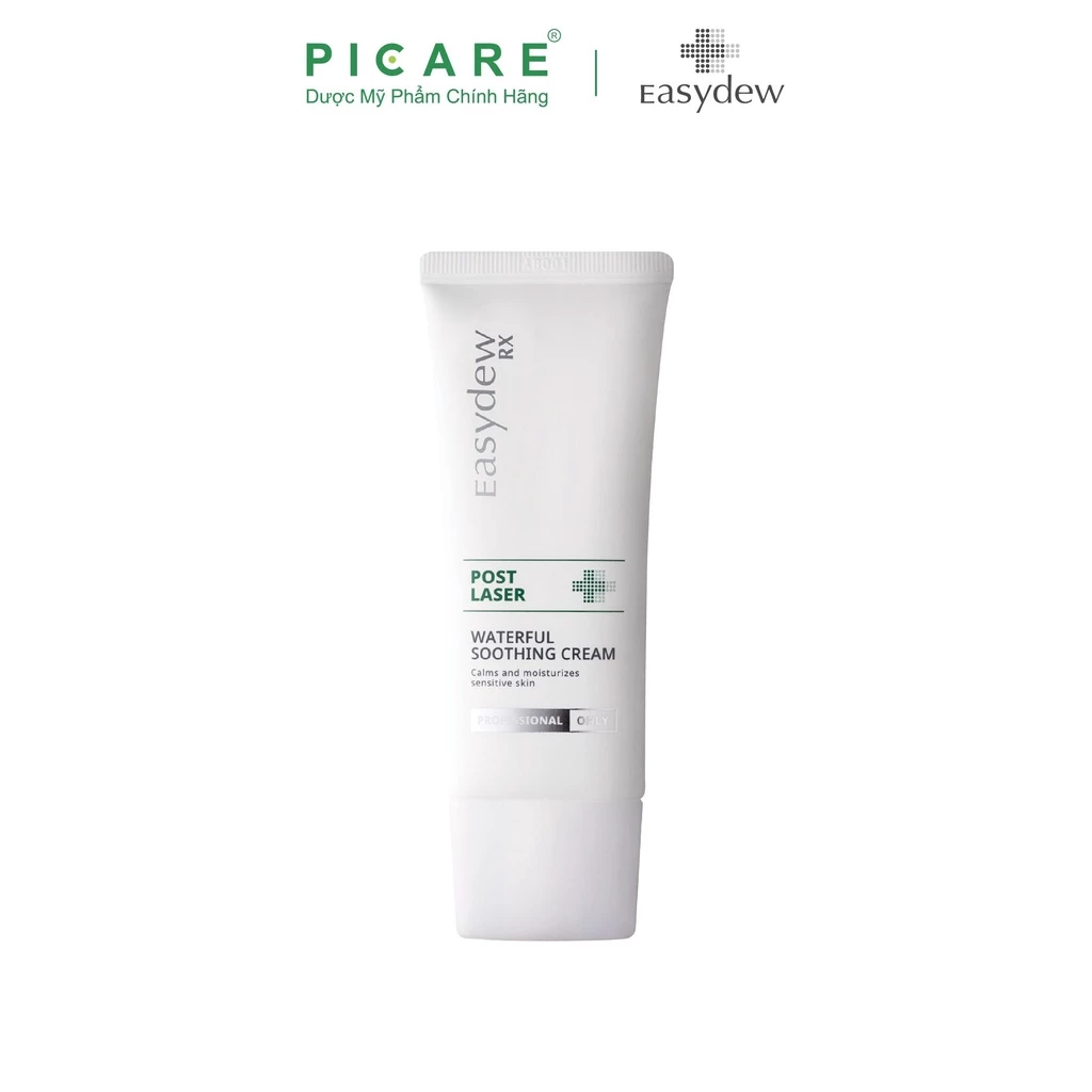 Kem dưỡng ẩm, làm dịu mát, cung cấp độ ẩm và dưỡng chất cho da Easydew RX Post Laser Waterful Soothing Cream