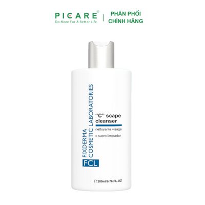 Sữa Rửa Mặt FCL "C" Scape Cleanser Hỗ Trợ Sáng Da,Đều Màu Da, Giảm Dấu Hiệu Lão Hoá 200ml