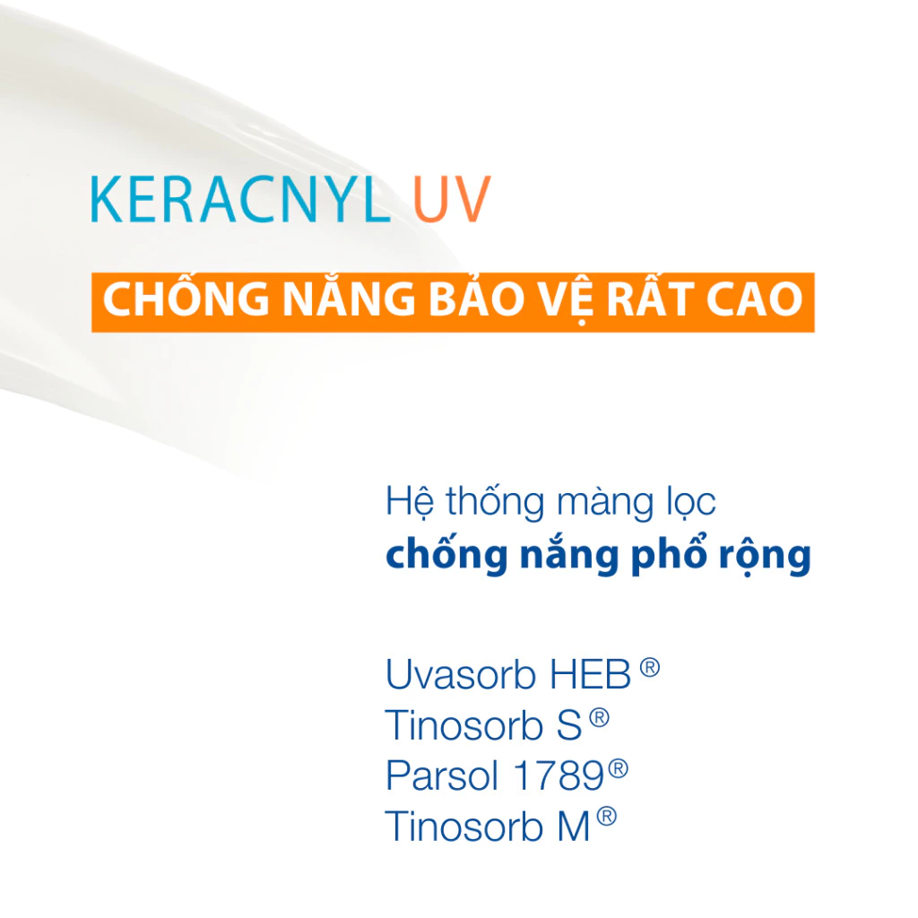 Kem chống nắng kiềm dầu cho da dầu mụn Ducray Keracnyl UV SPF50+ 50ml bảo vệ da khỏi tia UVA & UVB - Ảnh 7