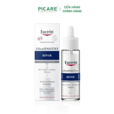 Alternative view of Tinh chất phục hồi và hỗ trợ tái tạo dành cho da nhạy cảm Eucerin UltraSENSITIVE Repair Serum 30ml