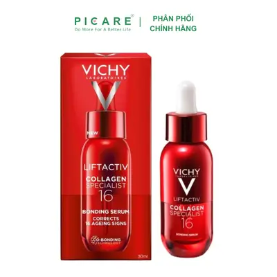Tinh chất hõ trợ cải thiện 16 dấu hiêu lão hoá Vichy Liftactiv serum Collagen Specialist 16/16 30ml