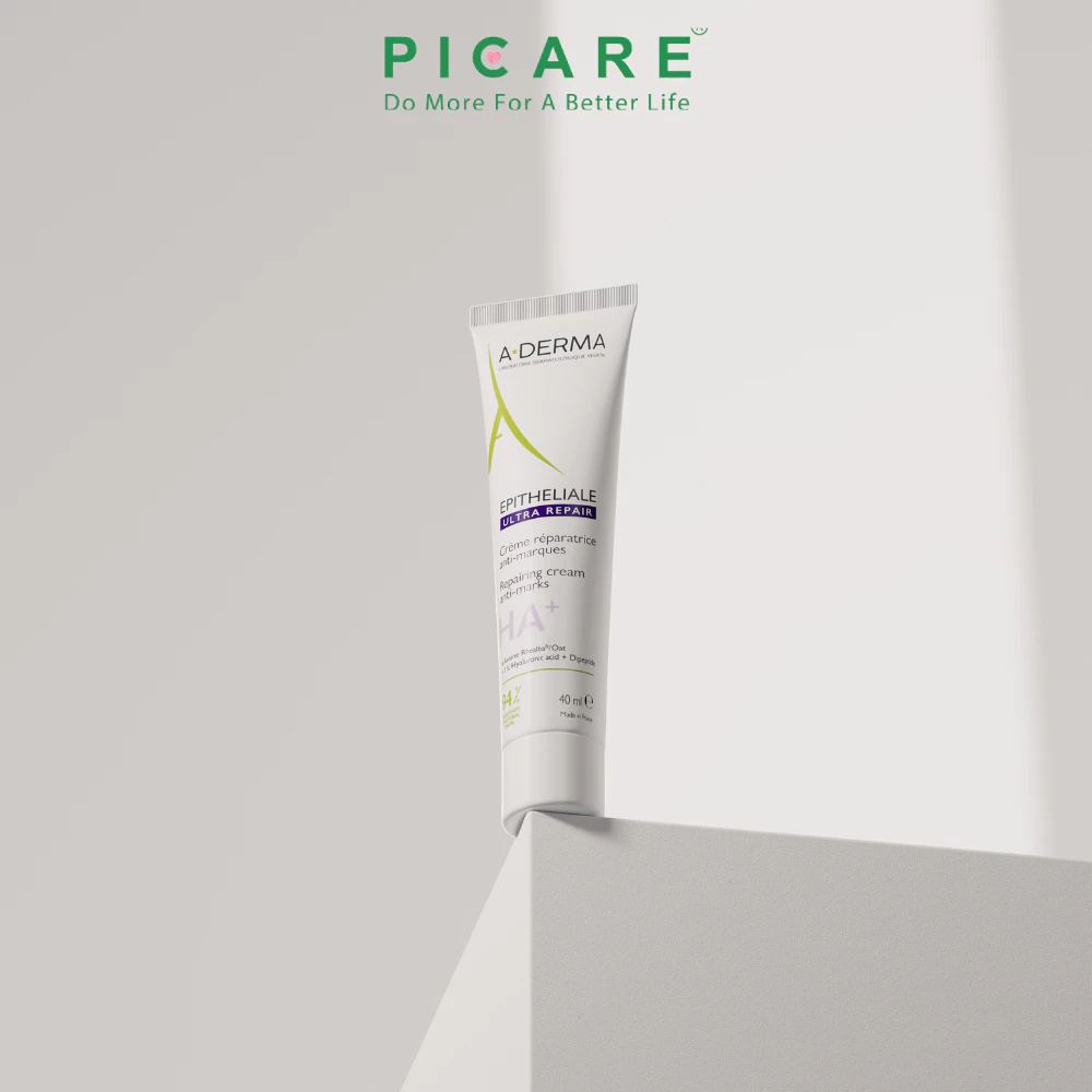 Kem phục hồi và tái tạo da sau tổn thương, laser A-Derma Epitheliale A.H Ultra Soothing Repairing Cream 40ml
