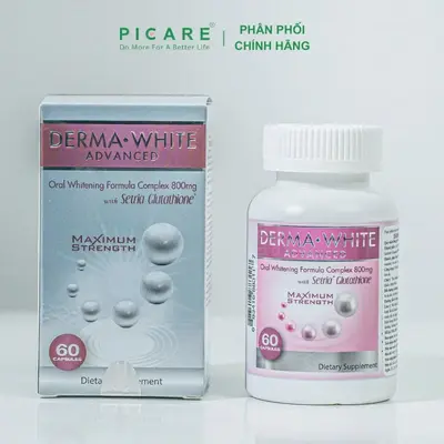 Alternative view of Viên uống hỗ trợ trắng da Derma White Advance