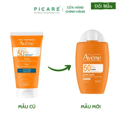 Alternative view of Kem chống nắng quang phổ rộng cho da thường da khô nhạy cảm Avène Protection Fluid 50+ Blue Light 50ml