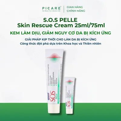 Alternative view of S.O.S. PELLE SKIN RESCUE CREAM KEM LÀM DỊU, GIẢM KÍCH ỨNG DA 75ML