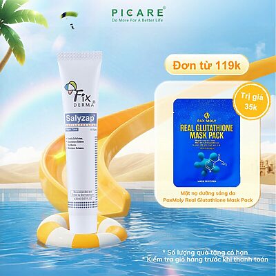 Lotion Giúp Giảm Mụn, Kiểm Soát Bã Nhờn Fixderma Salyzap Lotion 20ml (Sao chép)