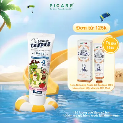 Alternative view of Kem đánh răng Pasta del Capitano Baby 3+ (Vị dâu tây) 75ml