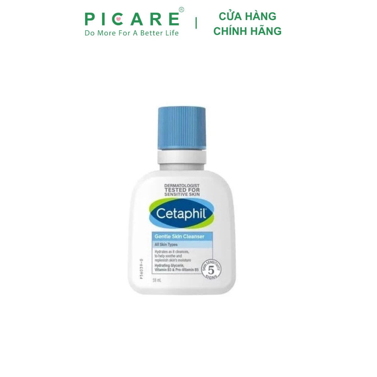 Sữa rửa mặt dịu nhẹ Cetaphil Gentle Skin Cleanser 59ml