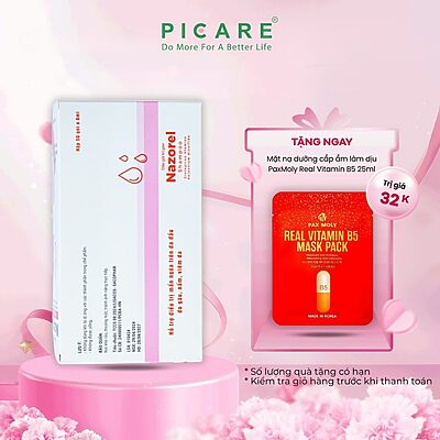 Dầu gội cải thiện da đầu dầu, giảm gàu ngứa Nazorel Shampoo Hộp 50 gói