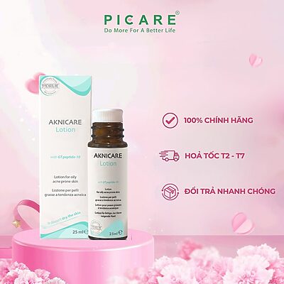 Lotion Kiểm Soát Mụn Viêm, Mụn Mủ Aknicare Lotion 25ml