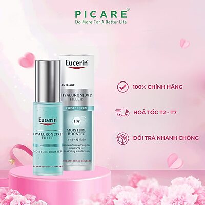 Tinh Chất Cấp Ẩm Ngăn Ngừa Lão Hóa Eucerin Hyaluron-Filler Moisture Booster 30ml